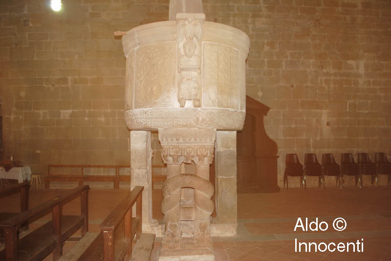 PIEVE DI GROPINA: PULPITO 5' IMMAGINE